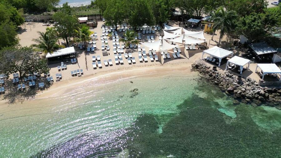 Falmouth: Bamboo Beach Club & Dunn's River Falls - Food, drinks, and the value of $99