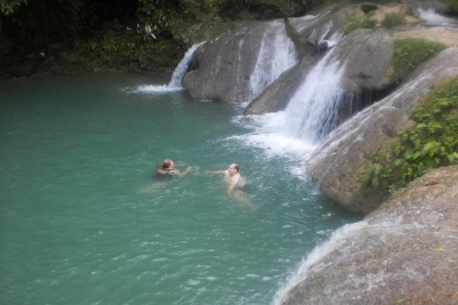 Falmouth Shore Excursion: Blue Hole, White River Tubing - Reaching the Blue Hole near Ocho Rios