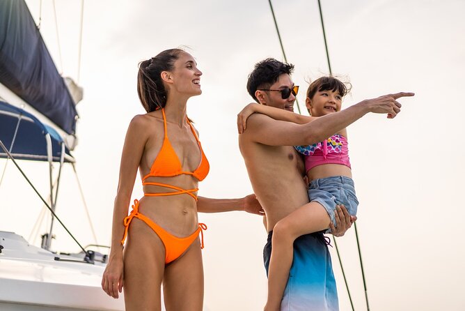 Family Catamaran Cruise from Jamwest Beach Negril Hotels - Snorkeling in Negril’s clear water