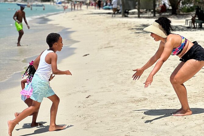 Family Catamaran Cruise from Jamwest Beach Negril Hotels - Forty minutes at Jamwest Beach
