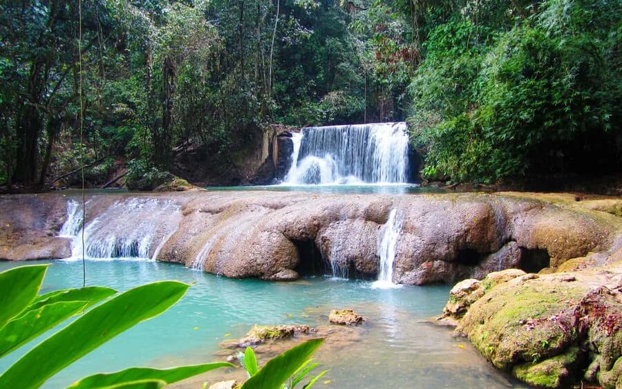 Floyd’s Pelican Bar, Ys Falls and Black River Safari Tour - YS Falls: The Best Stop for Swimming and Scenery