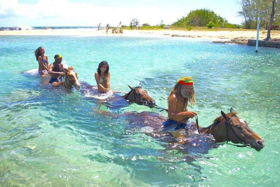 From Falmouth: Horseback Ride and Swim Beach Trip - Leaving Falmouth for the Jamaican countryside