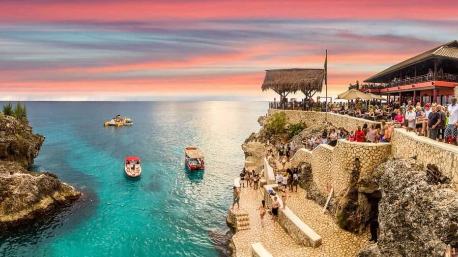 From Montego Bay/Falmouth: Negril Beach Catamaran Cruise - Snorkeling in clear coastal water