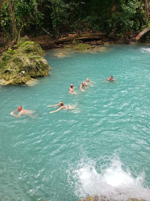 From Ocho Rios: Blue Hole Secret Waterfall & Highlight Tour - A guided look at the site
