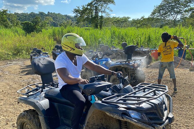 Full Day ATV Bush Trail and Water Sports Tour with Rick's Cafe - Green Island ATV Ride: 90 Minutes of Mud, Mountains, and Motion
