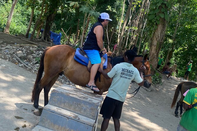 Full Day Rafting, Horse Back Riding and Blue Hole in Jamaica - Blue Hole Brings Waterfalls and River Swimming