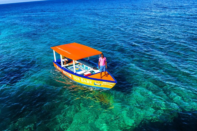 Glass Bottom Boat Ride/Snorkeling/Booby Cay Island from Negril - The strongest part is the personal guiding