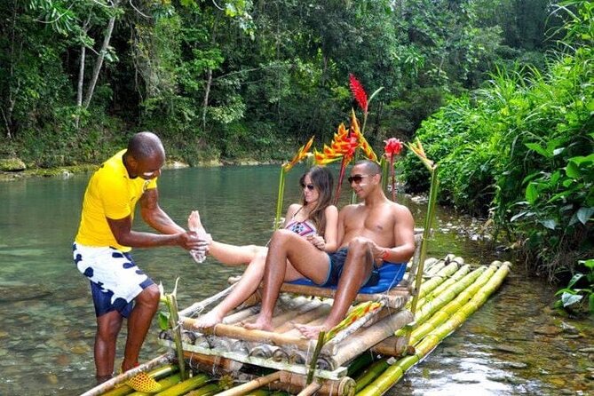 Great River Rafting and ATV Tour from Montego Bay - The Lethe River by bamboo raft