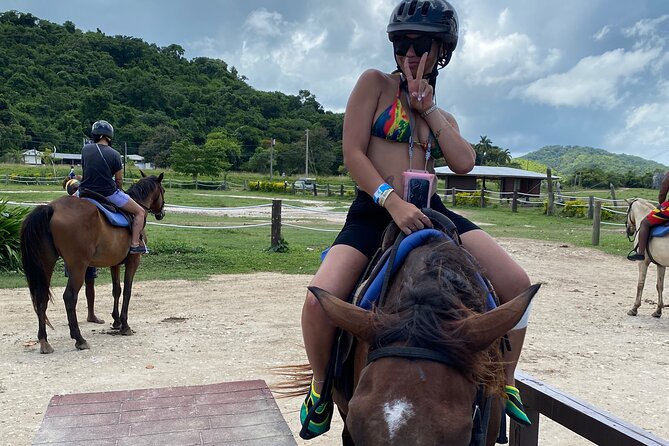 Great River Rafting Limestone Foot Massage and Horseback Rides From Montego Bay - What the $120 Price Covers