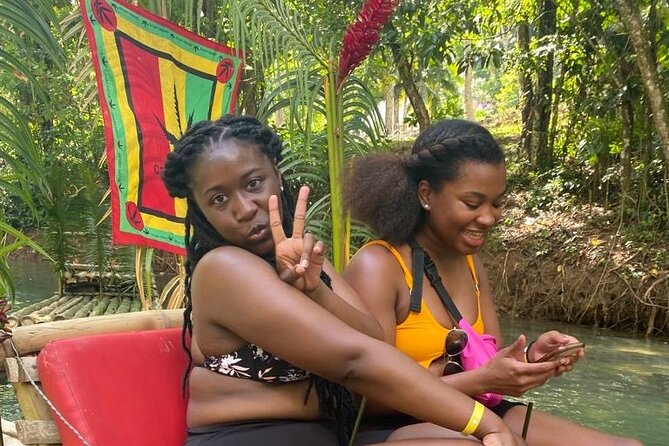 Great River Rafting With Limestone Massage From Montego Bay - Drinks, fruit, and the small extras