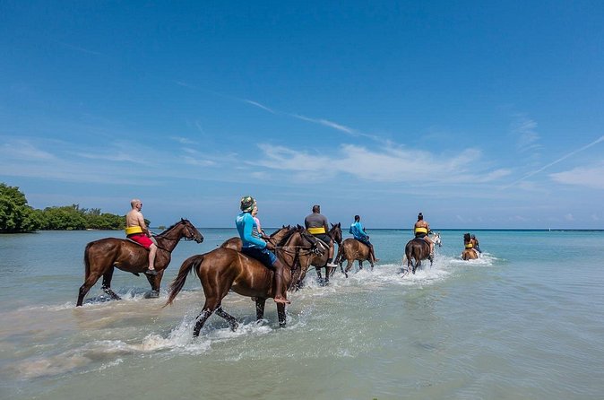 Half day Horse Back Riding and Bamboo Rafting Experience from Ocho Rios - Bamboo rafting on the White River