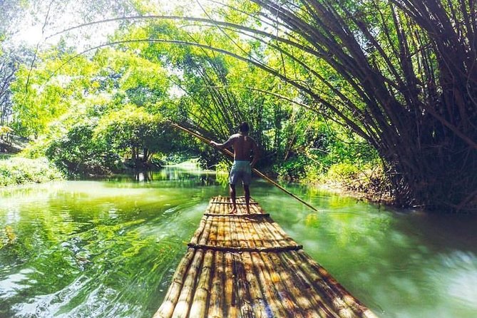 Half-Day Private Rafting Tour to Martha Brae from Falmouth - A Jamaican herb garden before the water