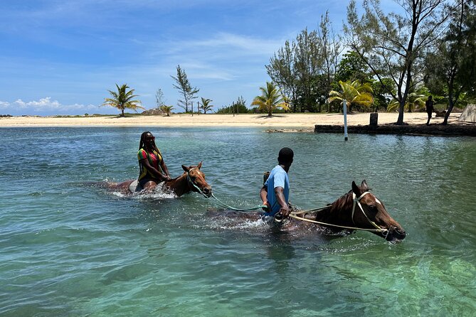 Horseback Ride and Swim Guided Tour from Montego Bay - Riding Out Through Farmland and Banana Trees