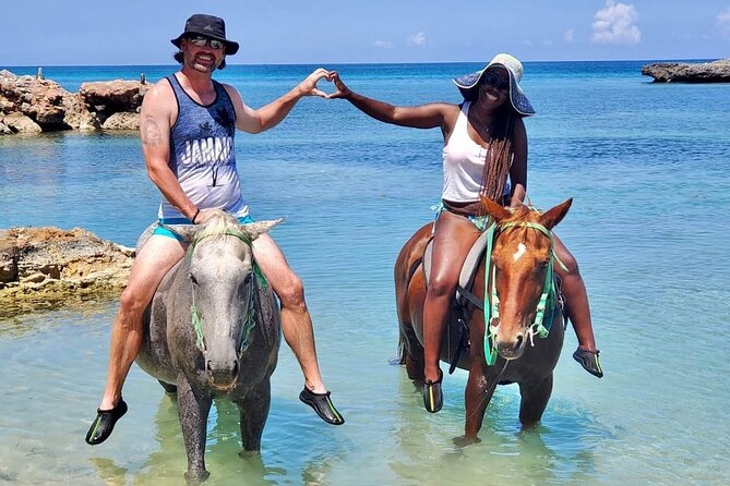 Horseback Ride and Swim Jamaica - Who will enjoy this ride most?