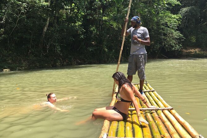 Horseback Ride, Bamboo Rafting and Bluehole/Secret Falls Tour from Montego Bay - Key points at a glance