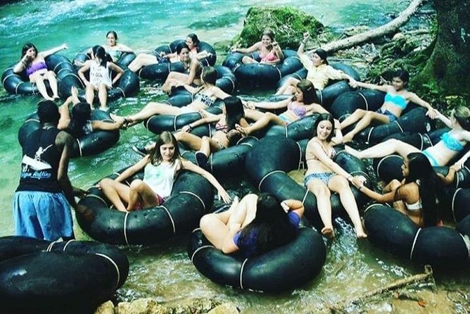 Horseback Ride, Blue Hole, Secret Falls, River Rafting & Tubing - Horseback riding: the least predictable stop