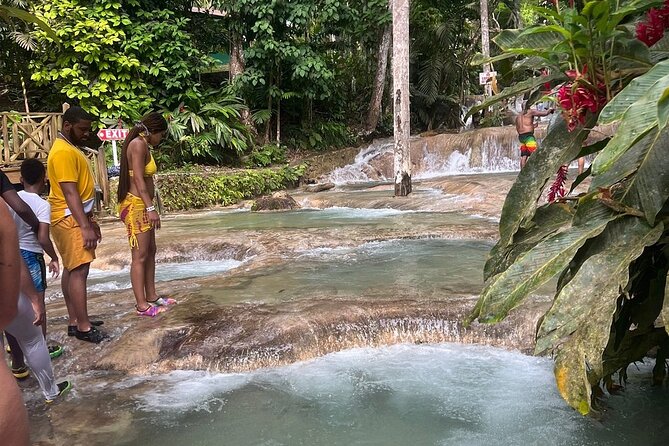 Horseback 'Ride N Swim' & Dunns River Falls from Montego Bay - Dunn’s River Falls: Jamaica’s famous natural staircase