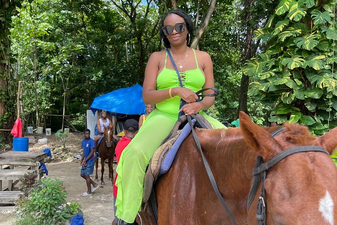 Horseback Riding and Swimming then Dunn's River Falls - Two Jamaica favorites in one long day
