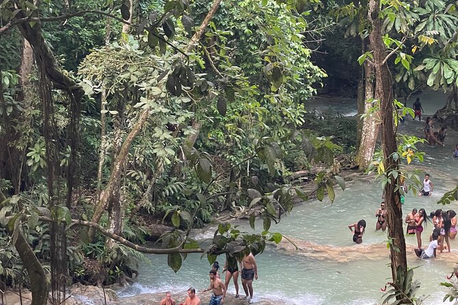 Horseback Riding and Swimming then Dunn's River Falls - Dunn’s River Falls, the harder half of the day