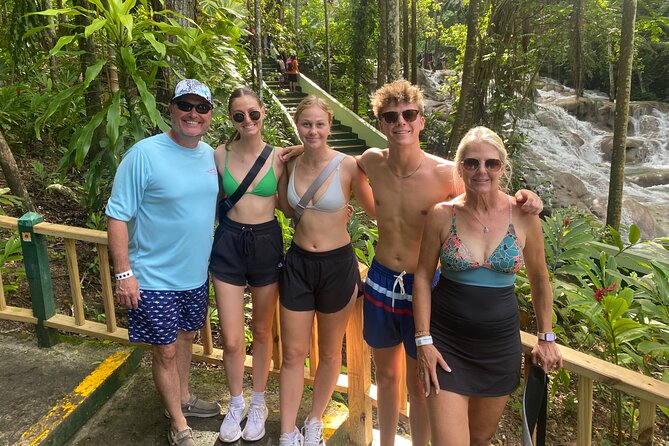Horseback Riding and Swimming then Dunn's River Falls - The people who make the day work