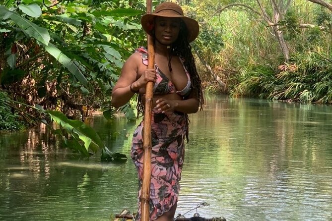 Horseback riding + Bamboo river rafting tour from Ocho Rios - Mammee Bay: from riding lesson to ocean trail
