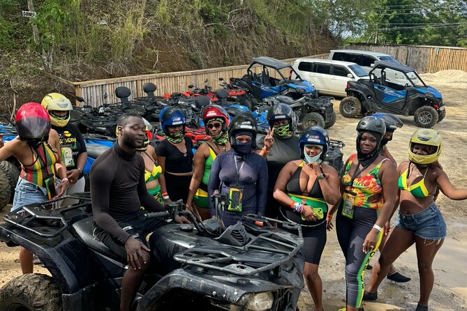 Jamaica ATV's Adventure - Riding through mud, rocks, and uneven ground