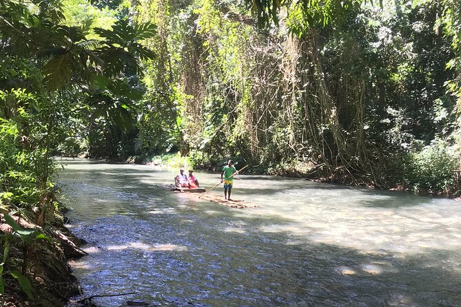 Jamaica Bamboo Rafting Tour Limestone Foot Massage - What $120 per person buys you