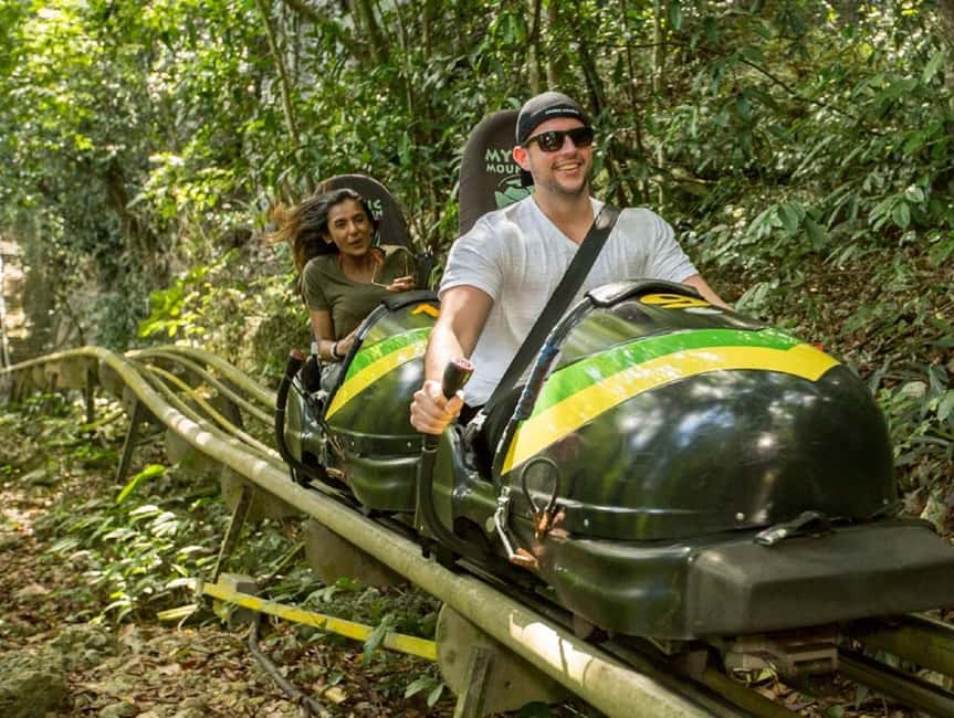 Jamaica Bobsled and Zip Line Adventure Tour - The 1,000-meter bobsled ride