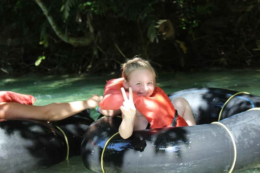 Jamaica: Dunn’s River Falls and Jungle River Tubing Tour - Climbing Dunn’s River Falls in a guided group
