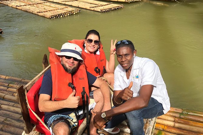 Jamaica Martha Brae Bamboo Rafting with Bus Transportation - Returning from the finish area