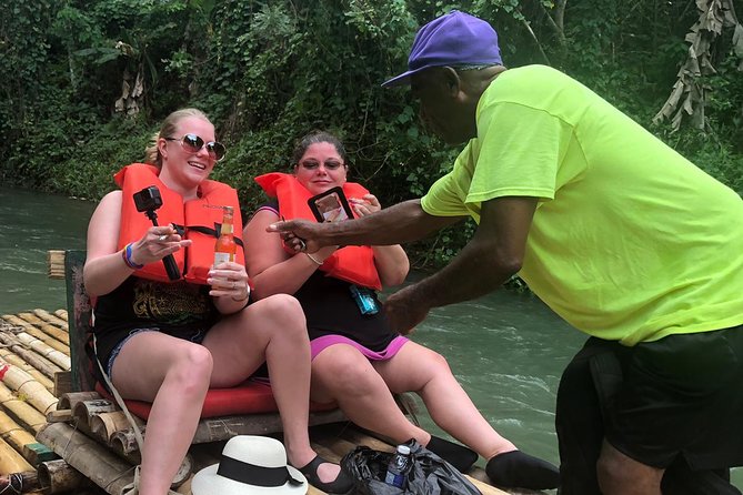 Jamaica Martha Brae Bamboo Rafting with Bus Transportation - One quiet hour on the bamboo raft