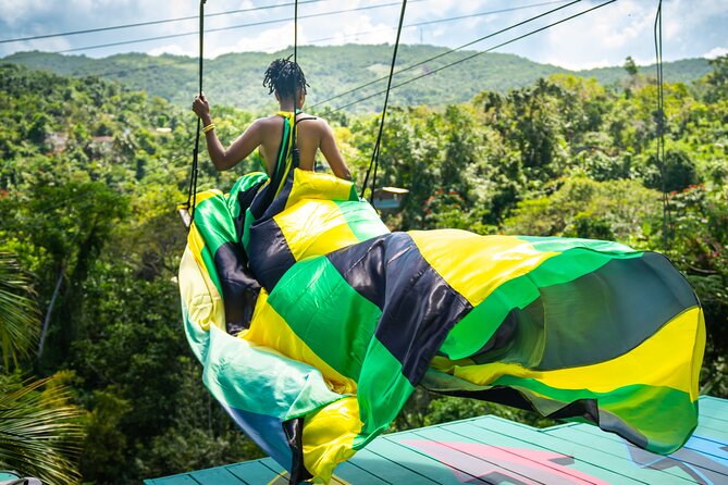 Jamaica Swing Drone Photoshoot with Dress Lunch and Transport - What the private format means for your photos