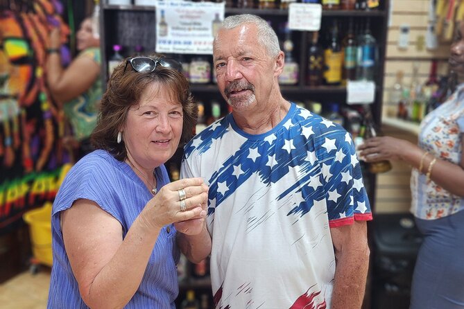 Jamaican Street Food and Rum Tasting Private Tour - Fruit stalls, pineapples, and the risk of changing plans