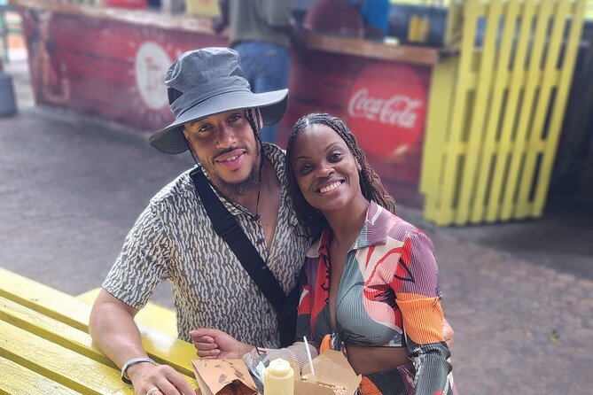 Jamaican Street Food and Rum Tasting Private Tour - George makes the private format work