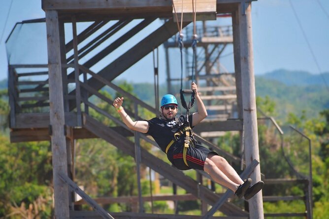 Jamwest: Zipline, Cultural Ride, and ATV Off-Road Adventure - Lunch, lockers, and the clubhouse pause