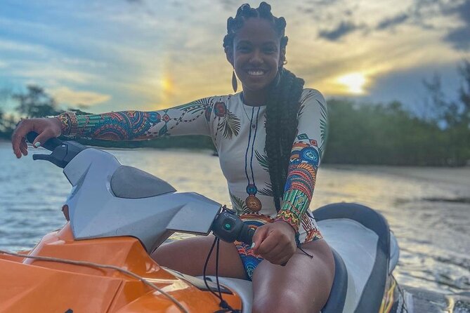 Jet Ski and Beach with Private Transportation from Montego bay Resorts - Thirty minutes of speed and coastal views