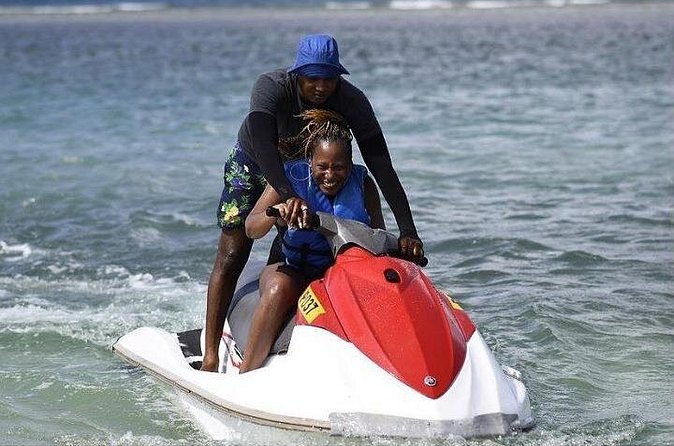 Jet Ski In Montego Bay Fun Activity - Combining Jet Skiing, Parasailing, and Speed Tubing