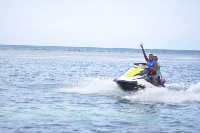 Jet Ski & River Rafting with Limestone Foot Massage from Montego Bay - The limestone paste foot massage