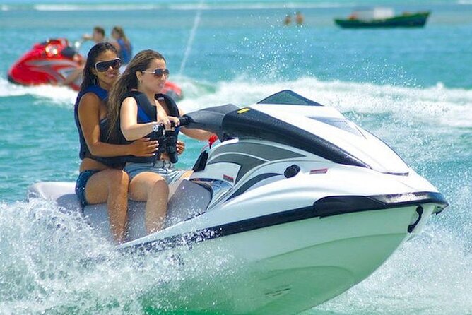 Jet Ski Water Activities and Beach Time in Montego Bay - Settling in at the beach