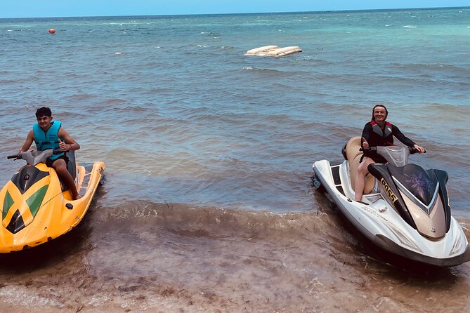 Jet-Ski with option Bamboo Rafting + Feet Massage with limestone - Tropical Bliss Beach and the 30-minute jet ski ride