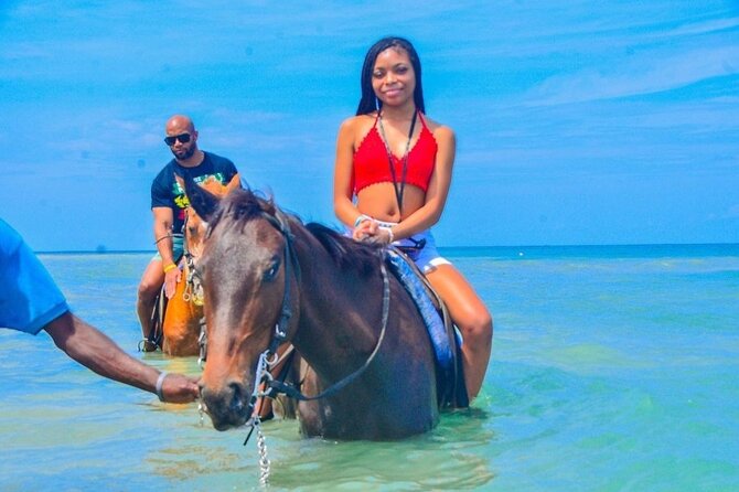 Kennedy's Horseback riding, Blue Hole and Secret Falls from Montego Bay - Practical preparation for a wet, active day
