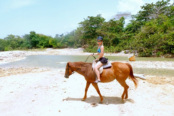 Lethe Bamboo Rafting, ATV, Horseback Riding Tour in Montego Bay - Horseback riding from countryside to ocean