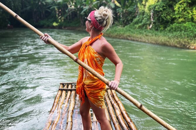 Lethe River Bamboo Rafting & Limestone Foot Massage Experience - The limestone foot massage