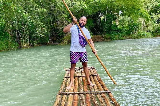 Lethe River Bamboo Rafting with Lime Stone Massage (All fees included) - The natural limestone foot massage