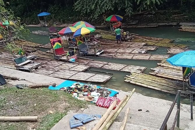 Lethe River Rafting Transportation & Entry Fees from Montego Bay - Reaching Lethe River and getting ready to raft