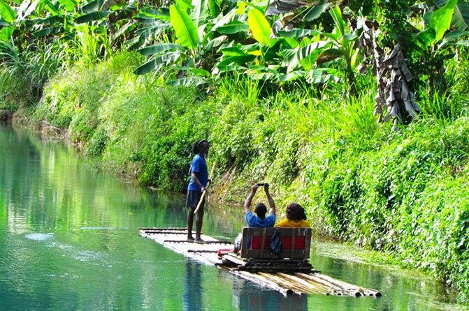 Martha Brae Bamboo Rafting Experience From Montego Bay - Leaving Montego Bay in a private vehicle