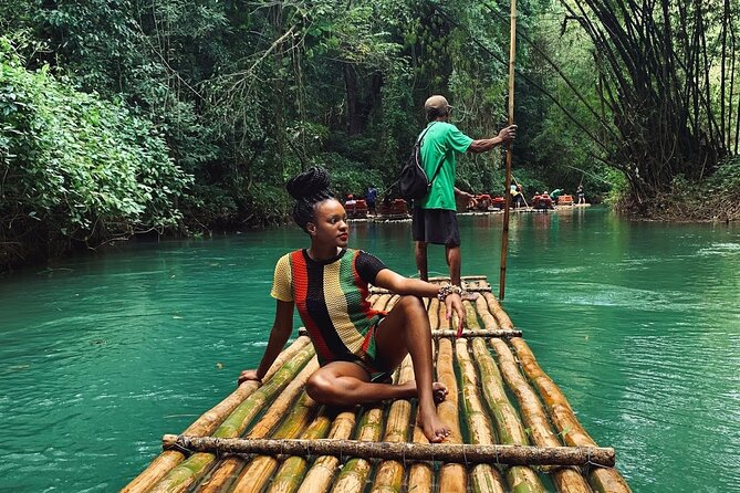 Martha Brae Bamboo Rafting Experience From Montego Bay - The one-hour bamboo raft ride
