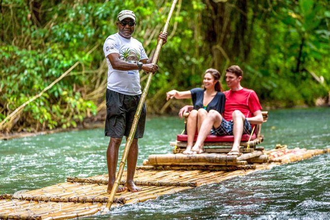 Martha Brae Bamboo Rafting Tranquil Peace Of Mind - The 40-minute bamboo raft ride