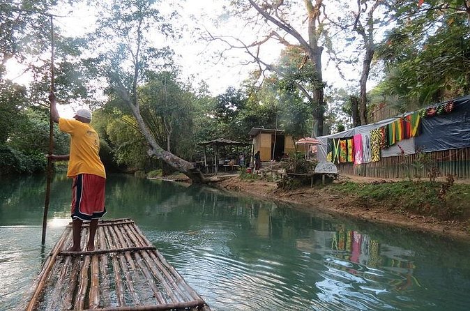 Martha Brae Private Rafting Experience from Montego Bay - A 30-foot bamboo raft and an unhurried river ride