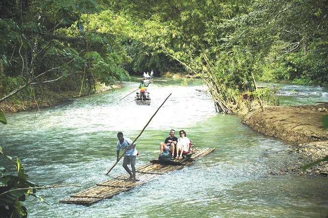 Martha Brae Rafting and Luminous Lagoon from Montego Bay and Falmouth - A 3-mile float on the Martha Brae